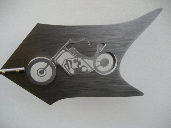 Windspiel Motorrad