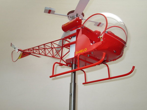 Windspiel Helikopter Bell47
